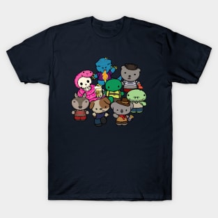 8bit Doggie & Friends T-Shirt